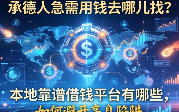 承德人急需用钱去哪里找？本地靠谱借钱平台有哪些，如何避开高息陷阱？