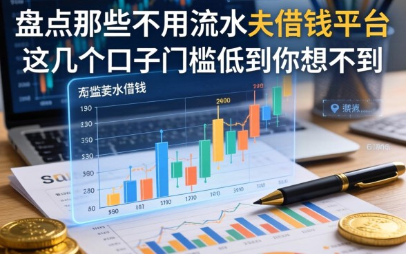 盘点那些不用流水的借钱平台，这几个口子门槛低到你想不到
