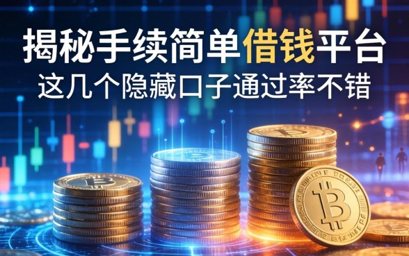 揭秘手续简单借钱平台：这几个隐藏口子通过率不错