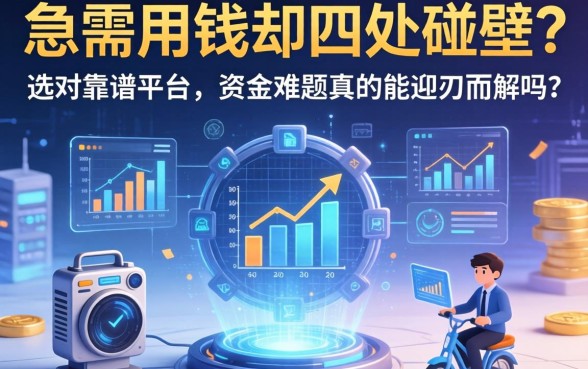 急需用钱却四处碰壁？选对靠谱平台，资金难题真的能迎刃而解吗？