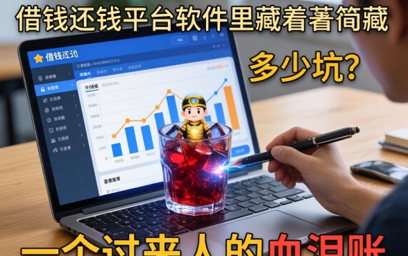 借钱还钱平台软件里藏着多少坑？一个过来人的血泪账