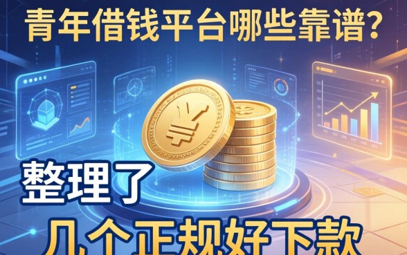 青年借钱平台哪些靠谱？整理了几个正规好下款的
