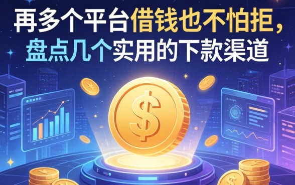 再多个平台借钱也不怕拒,盘点几个实用的下款渠道