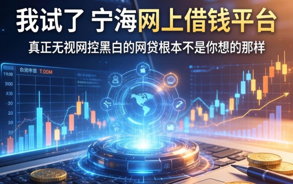 我试了宁海网上借钱平台,发现真正无视风控黑白的网贷根本不是你想的那样