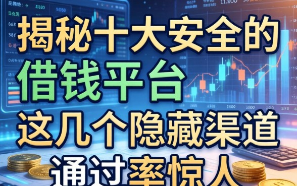 揭秘十大安全的借钱平台，这几个隐藏渠道通过率惊人