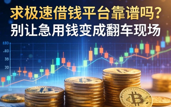 求极速借钱平台靠谱吗？别让急用钱变成翻车现场