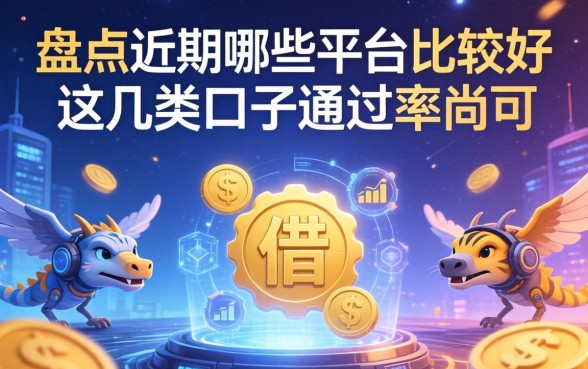 盘点近期哪些平台比较好借钱，这几类口子通过率尚可