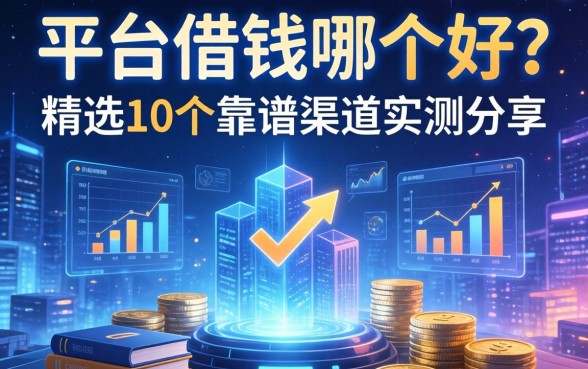 平台借钱哪个好？精选10个靠谱渠道实测分享