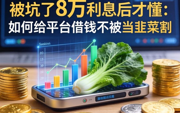 被坑了8万利息后才懂：如何给平台借钱不被当韭菜割