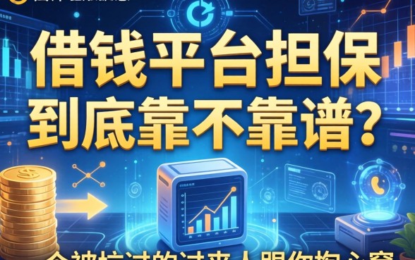 借钱平台担保到底靠不靠谱？一个被坑过的过来人跟你掏心窝