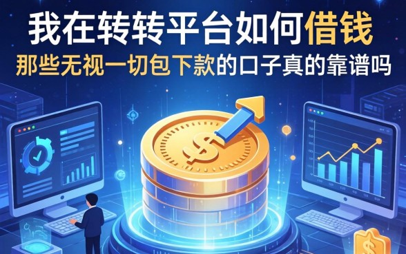 我在转转平台如何借钱，那些无视一切包下款的口子真的靠谱吗