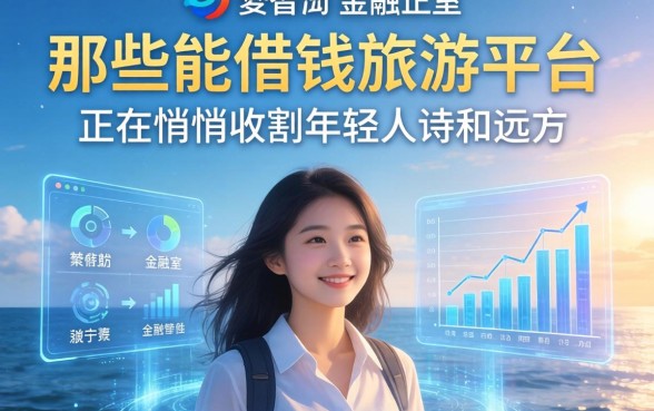那些能借钱旅游平台，正在悄悄收割年轻人的诗和远方