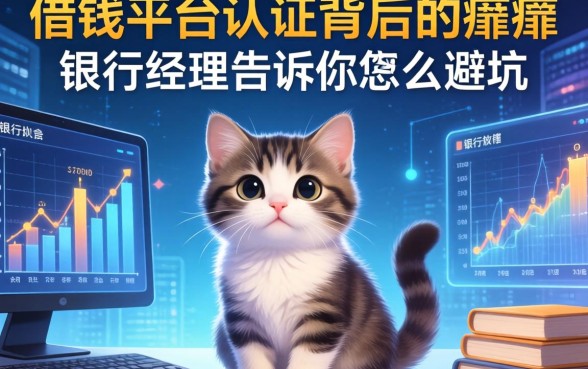 借钱平台认证背后的猫腻，银行经理告诉你怎么避坑