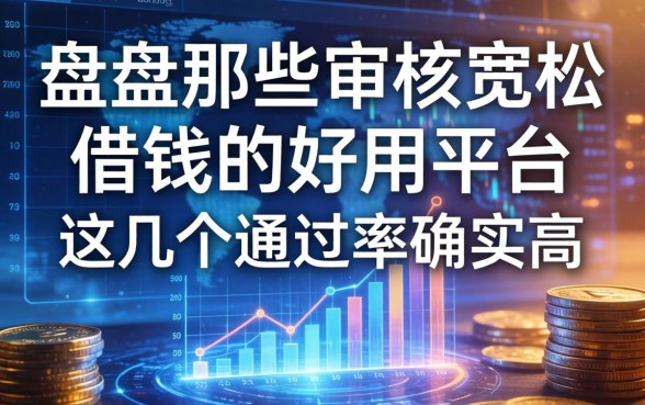 盘点那些审核宽松的借钱的好用平台，这几个通过率确实高