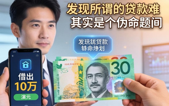 我在澳洲用手机借出10万澳币，发现所谓的贷款难其实是个伪命题