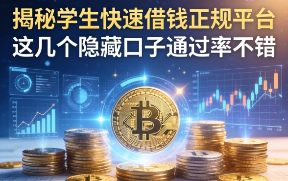 揭秘学生快速借钱正规平台，这几个隐藏口子通过率不错