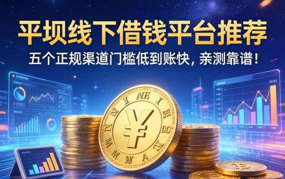 平坝线下借钱平台推荐：这五个正规渠道门槛低到账快，亲测靠谱！