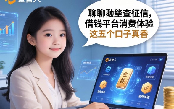 聊聊那些不查征信的借钱平台消费体验，这五个口子真香