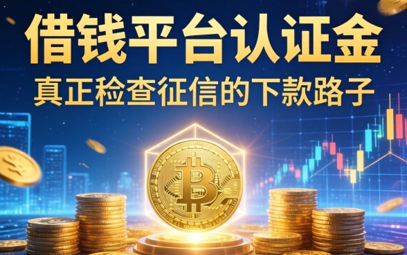 关于借钱平台认证金，分享几个真正不查征信的下款路子