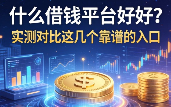 什么借钱平台好好？实测对比这几个靠谱的入口