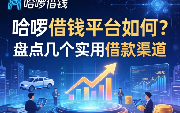 哈啰借钱平台如何？盘点几个实用的借款渠道