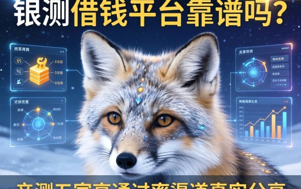 银狐借钱平台靠谱吗？亲测五家高通过率渠道真实分享