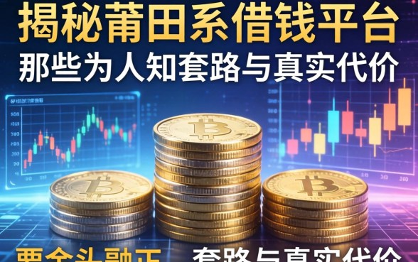 揭秘莆田系借钱平台：那些不为人知的套路与真实代价