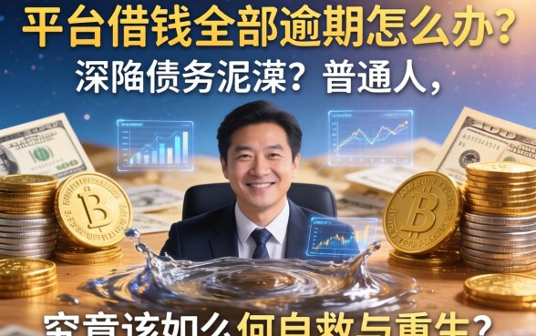 平台借钱全部逾期怎么办？深陷债务泥潭的普通人，究竟该如何自救与重生？