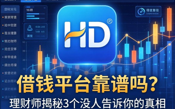 HDlogo的借钱平台靠谱吗？理财师揭秘3个没人告诉你的真相