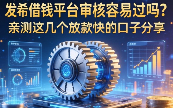 发条借钱平台审核容易过吗？亲测这几个放款快的口子分享