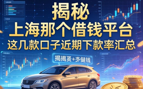 揭秘上海那个借钱平台：这几款口子近期下款率汇总