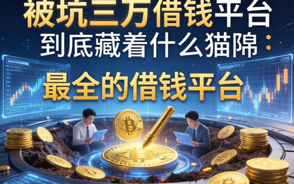 被坑三万利息后才看懂：最全的借钱平台到底藏着什么猫腻