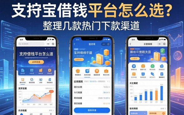 支护宝借钱平台怎么选？整理几款热门下款渠道