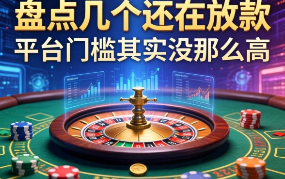 盘点几个还在放款的赌博借钱的平台，门槛其实没那么高