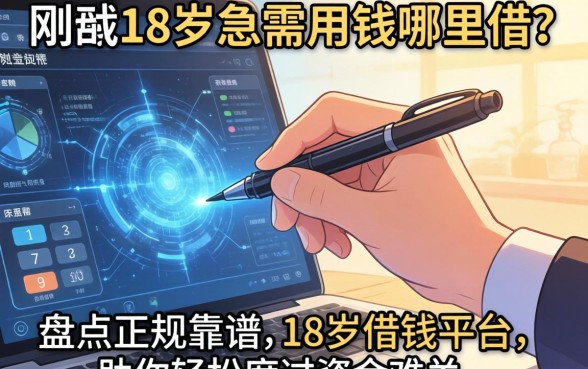 刚满18岁急需用钱哪里借？盘点正规靠谱的18岁借钱平台，助你轻松度过资金难关
