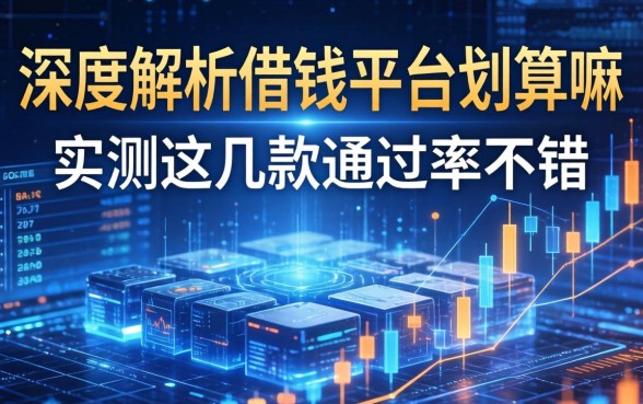 深度解析借钱平台划算嘛，实测这几款通过率不错