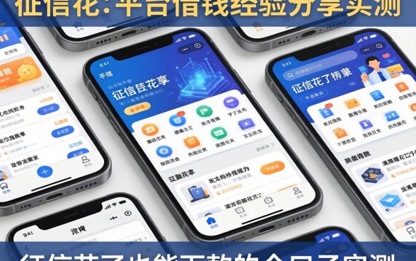 多个手机平台借钱经验分享：征信花了也能下款的5个口子实测