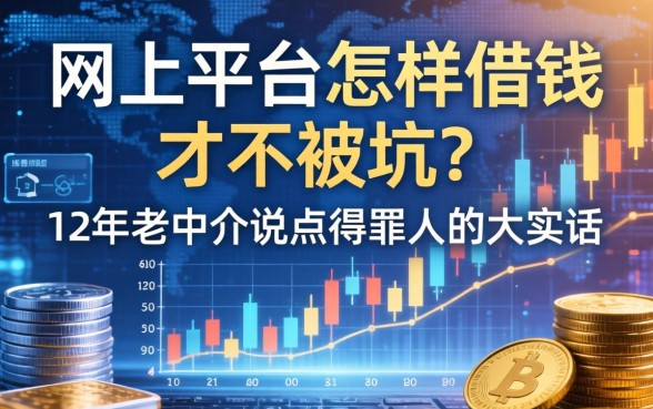 网上平台怎样借钱才不被坑？12年老中介说点得罪人的大实话