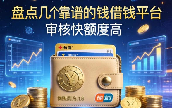 盘点几个靠谱的钱包借钱平台，审核快额度高
