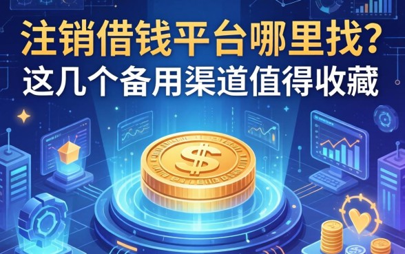 注销借钱平台哪里找？这几个备用渠道值得收藏