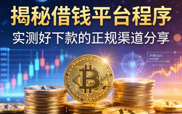 揭秘借钱平台程序：实测好下款的正规渠道分享