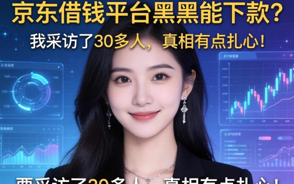 京东借钱平台黑户能下款？我采访了30多人，真相有点扎心