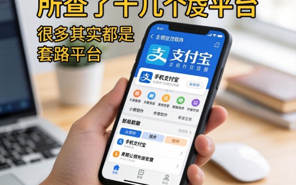 我查了十几个平台，发现所谓手机支付宝小额贷款的软件，很多其实都是套路平台