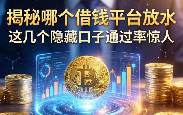 揭秘哪个借钱平台放水，这几个隐藏口子通过率惊人