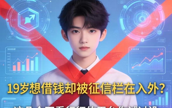 19岁想借钱却被征信拦在门外？这几个不看征信的平台你试过没