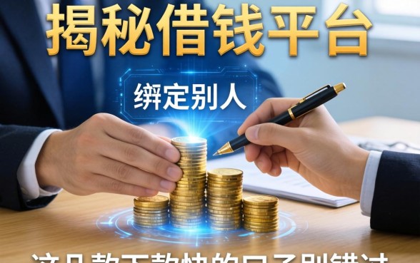 揭秘借钱平台绑定别人操作，这几款下款快的口子别错过