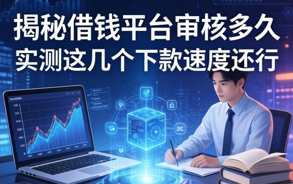 揭秘借钱平台审核多久，实测这几个下款速度还行