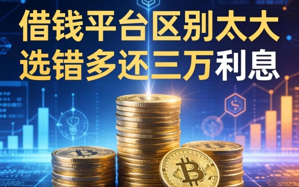 借钱平台区别太大，选错多还三万利息