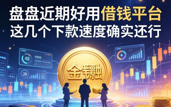 盘点近期好用的借钱平台，这几个下款速度确实还行