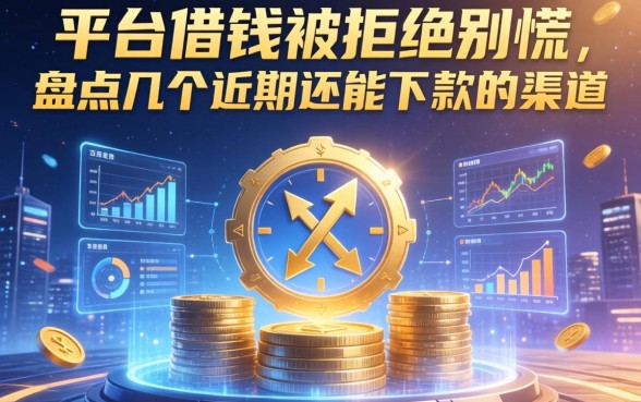 平台借钱被拒绝别慌，盘点几个近期还能下款的渠道